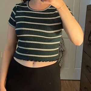 Slightly cropped tee